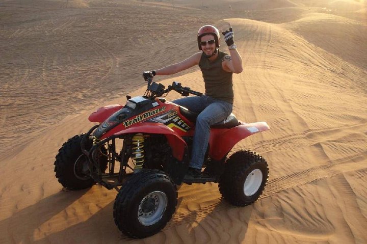 30-minute quad biking Dubai