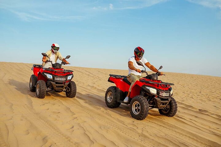 Desert safari with quad biking
