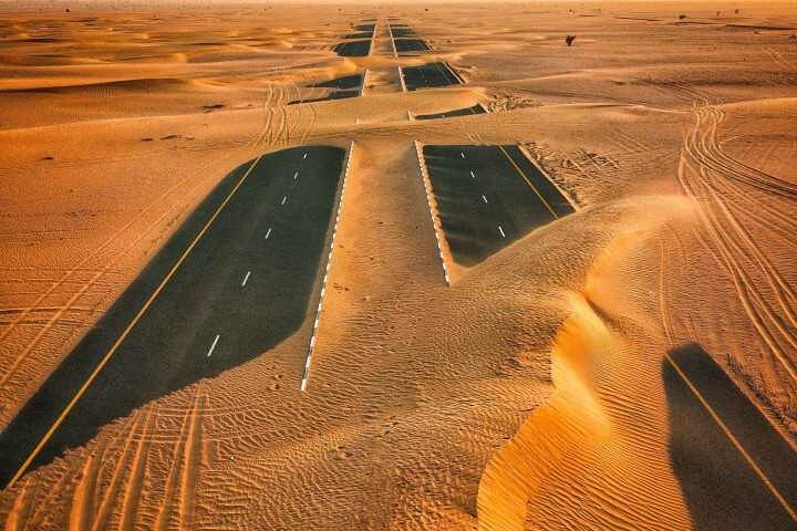 Dubai sunrise desert safari