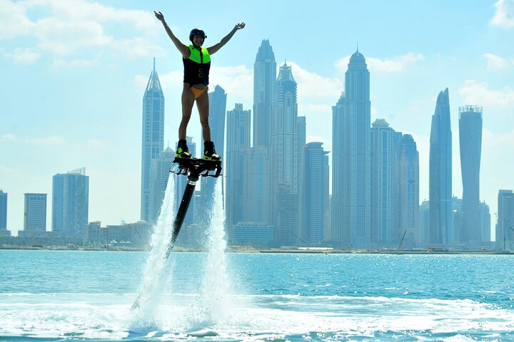 Jet-powered waterboard