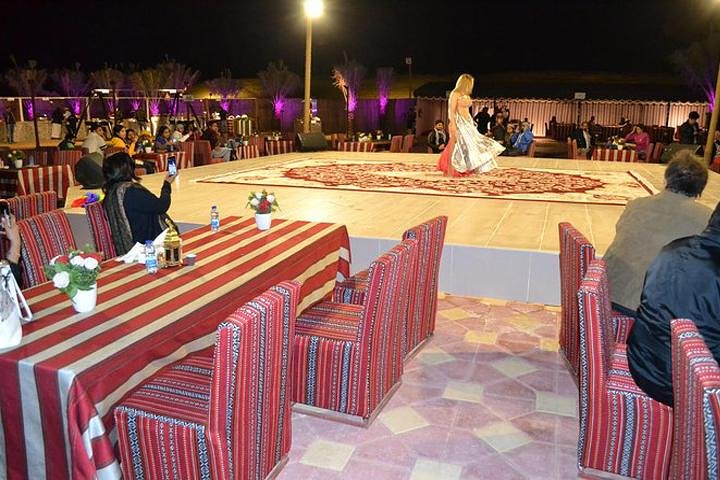 Luxury desert safari experience