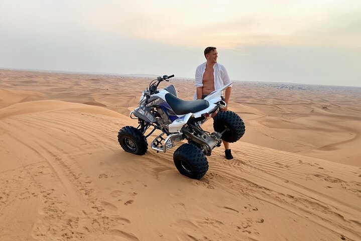 Morning Desert Safari With Quad Bike