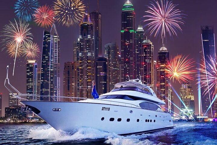 New Year's Eve on a yacht