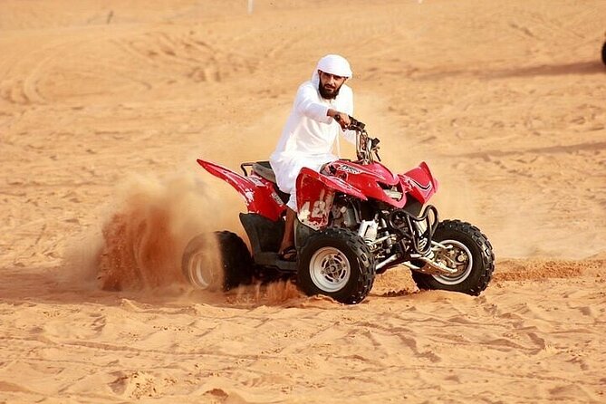 Quad bike desert adventure