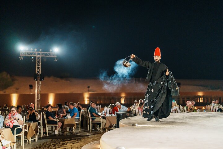 Sunset dinner in the desert