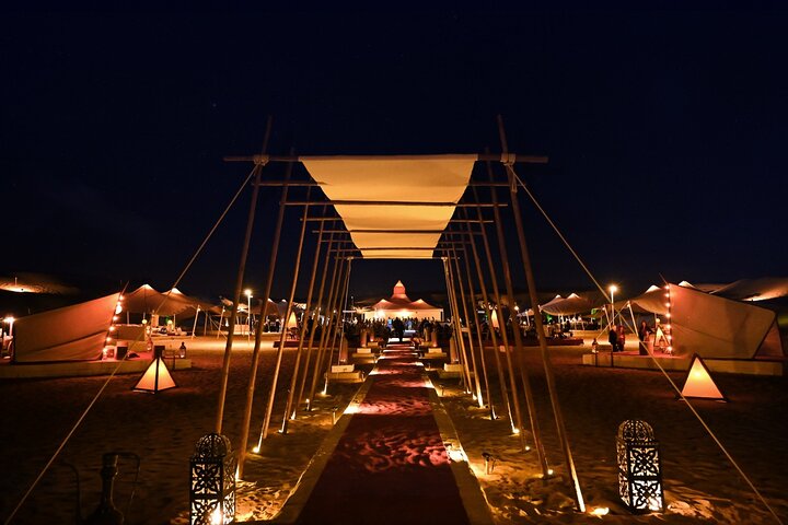 Traditional desert camp Dubai