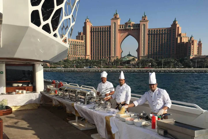 Waterfront brunch experience