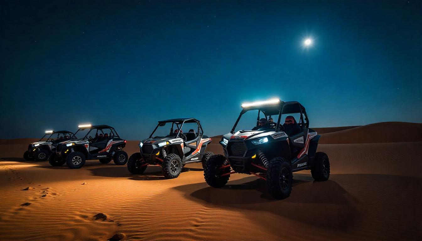 1-Hour Night Dune Buggy Ride Dubai